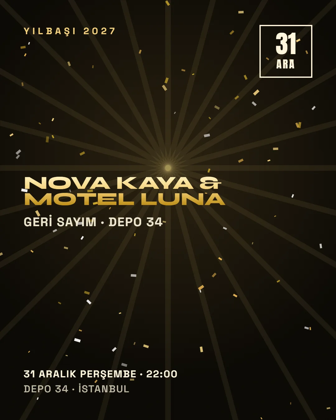 Yılbaşı Gecesi: Nova Kaya & Motel Luna